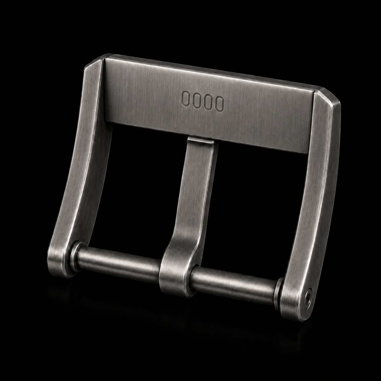 Inside of WiigWatch buckle with engraved serial number